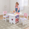 Heart Table & Chair Set - Kids Seating - 2