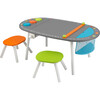 Chalkboard Art Table With Stools - Arts & Crafts - 1 - thumbnail