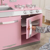 Retro Kitchen & Refrigerator, Pink - Play Kitchens - 6
