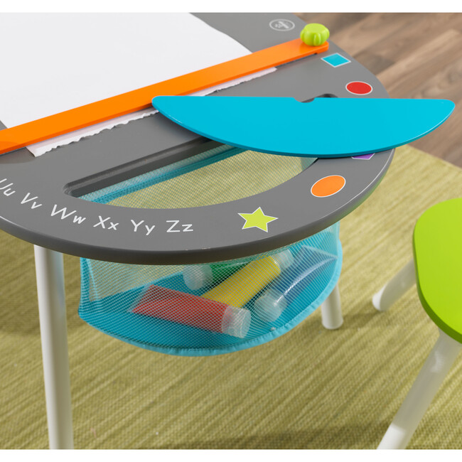 Chalkboard Art Table With Stools - Arts & Crafts - 3