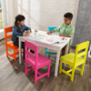 Highlighter Table & 4 Chairs - Kids Seating - 3