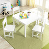 Farmhouse Table & Chair Set, White - Kids Seating - 6 - thumbnail