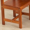 Farmhouse Table & 4 Chairs, Pecan - Kids Seating - 3