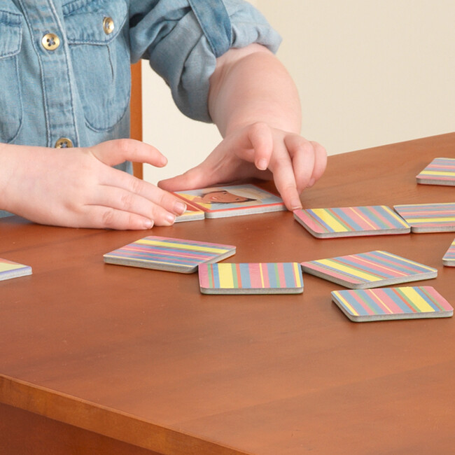 Farmhouse Table & 4 Chairs, Pecan - Kids Seating - 4
