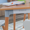 Mid-Century Kid Table & 4 Chairs Set - Kids Seating - 5