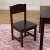 Farmhouse Table & 4 Chairs, Espresso - Kids Seating - 5