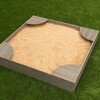 Backyard Sandbox, Gray - Outdoor Games - 4