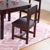 Farmhouse Table & 4 Chairs, Espresso - Kids Seating - 6