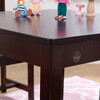 Farmhouse Table & 4 Chairs, Espresso - Kids Seating - 7