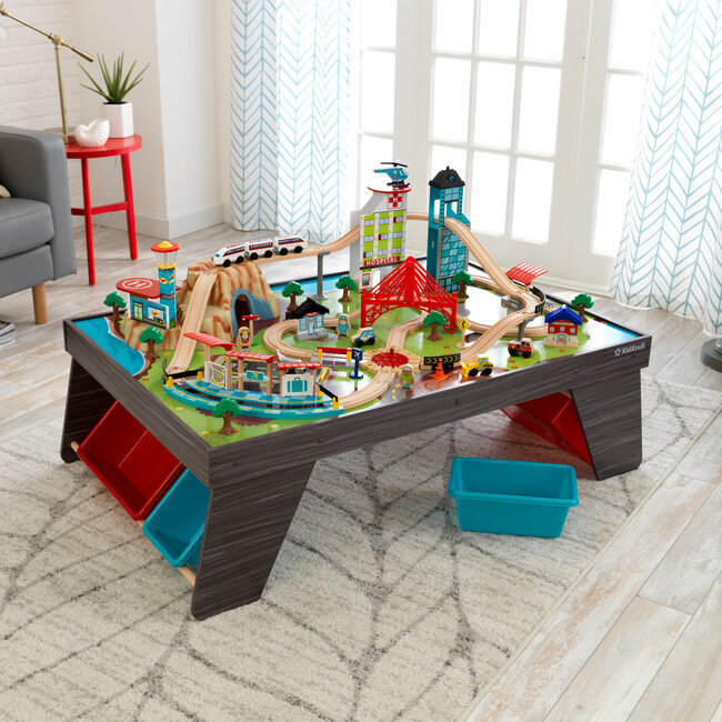 Pacific Railway Train Set & Table - Transportation - 3
