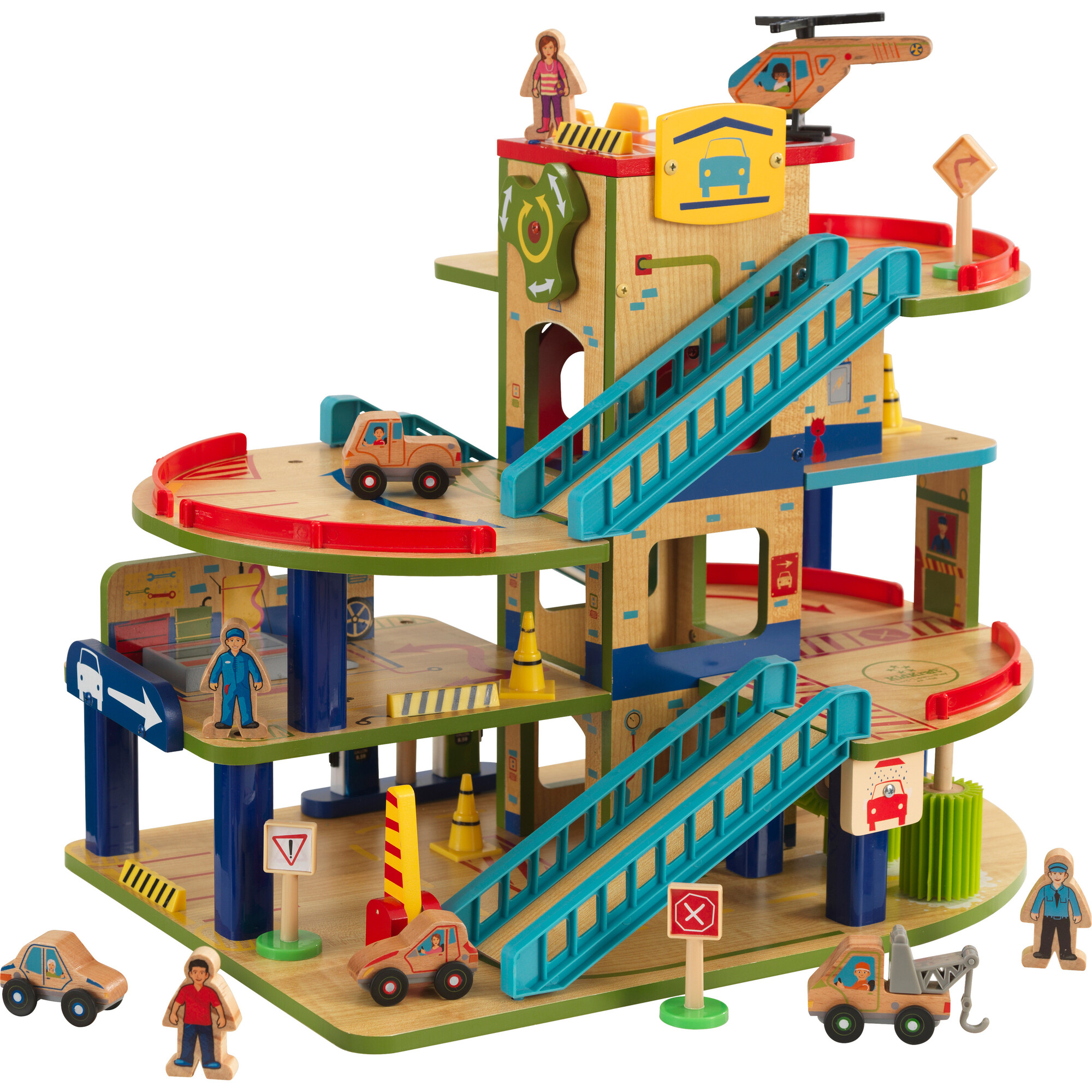 Toddler garage cheap set