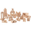 60 Piece Wooden Block Set - Blocks - 1 - thumbnail