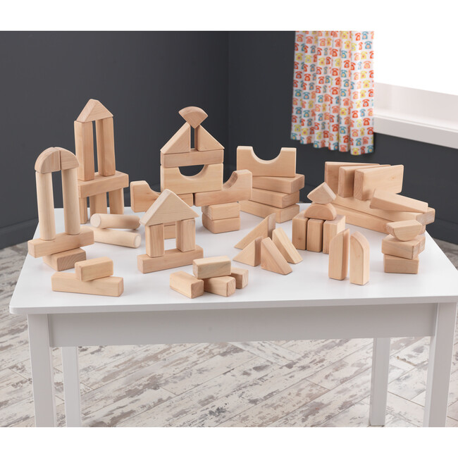 60 Piece Wooden Block Set