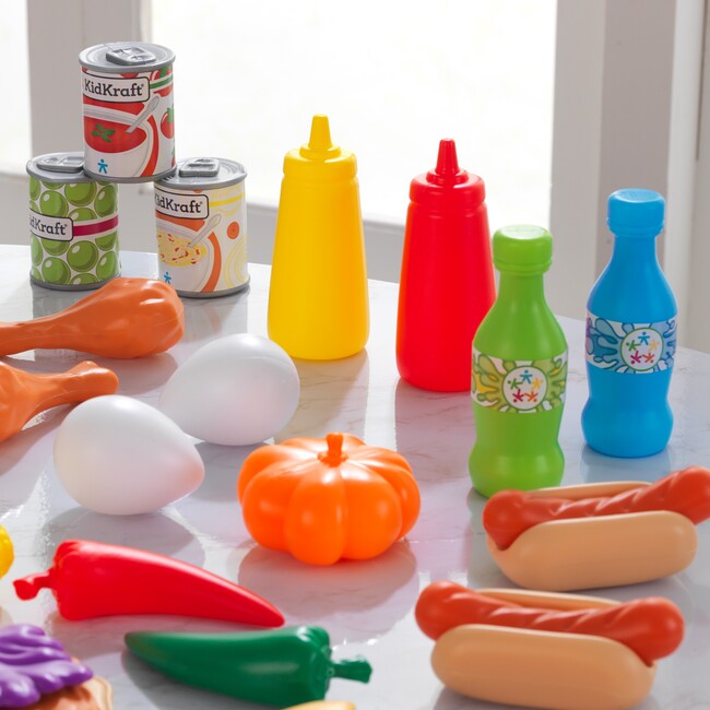 Deluxe Tasty Treat Pretend Play Food Set - Play Food - 3