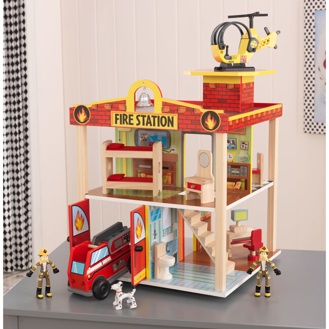 Fire Station Play Set - Transportation - 3
