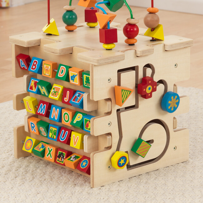 Kidkraft Deluxe Activity Cube - Developmental Toys - 6