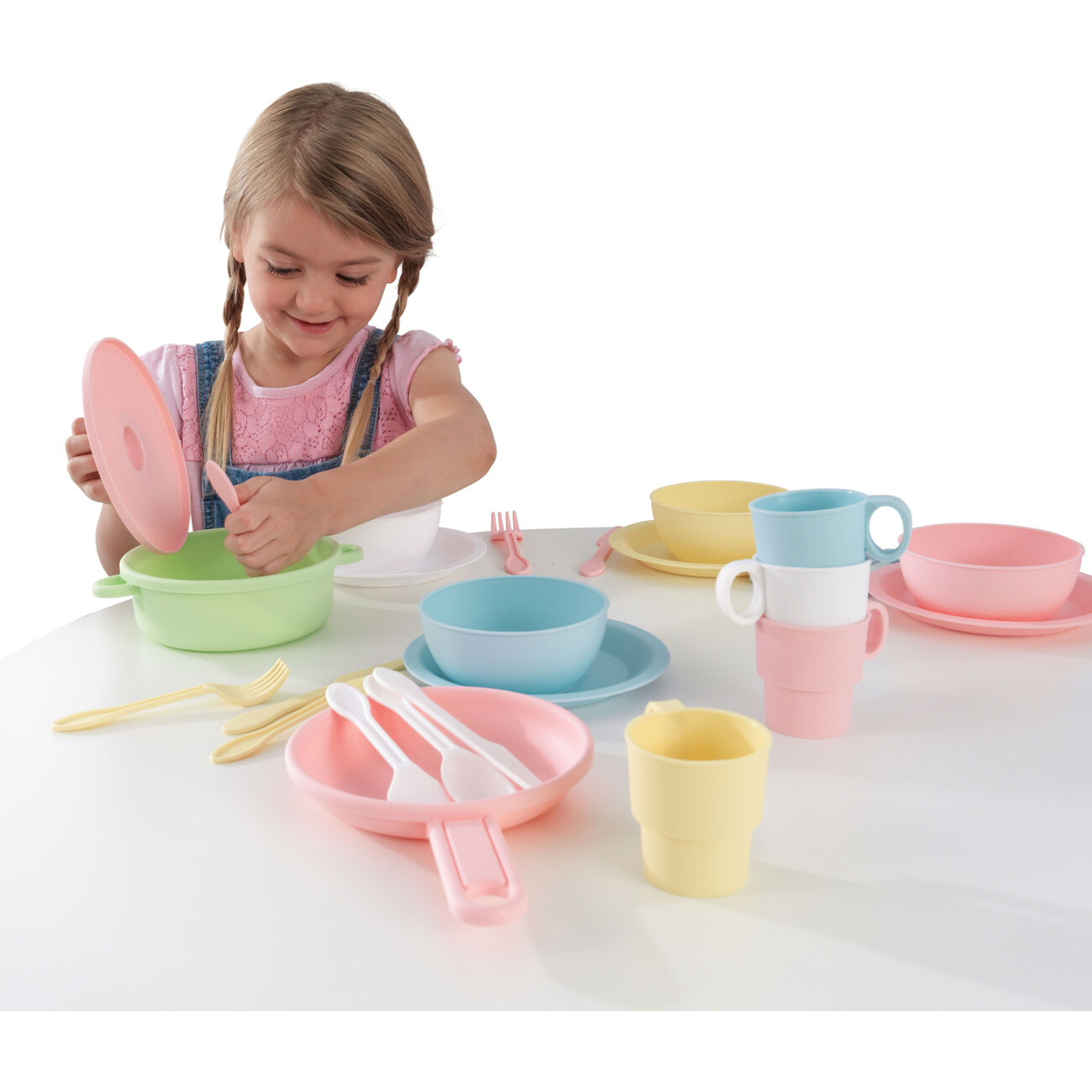 Kidkraft deluxe 2024 cookware set