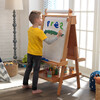 Deluxe Wooden Easel, Natural - Arts & Crafts - 5