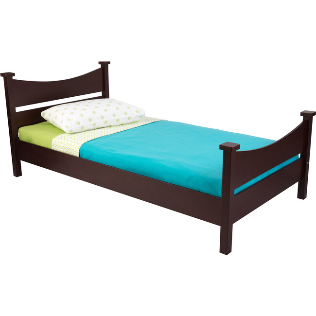 Addison Twin Size Bed - Espresso - Beds - 1