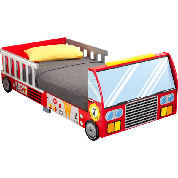 Firetruck Toddler Bed KidKraft Beds Maisonette   A7fl3co0vxckdm7fctco 