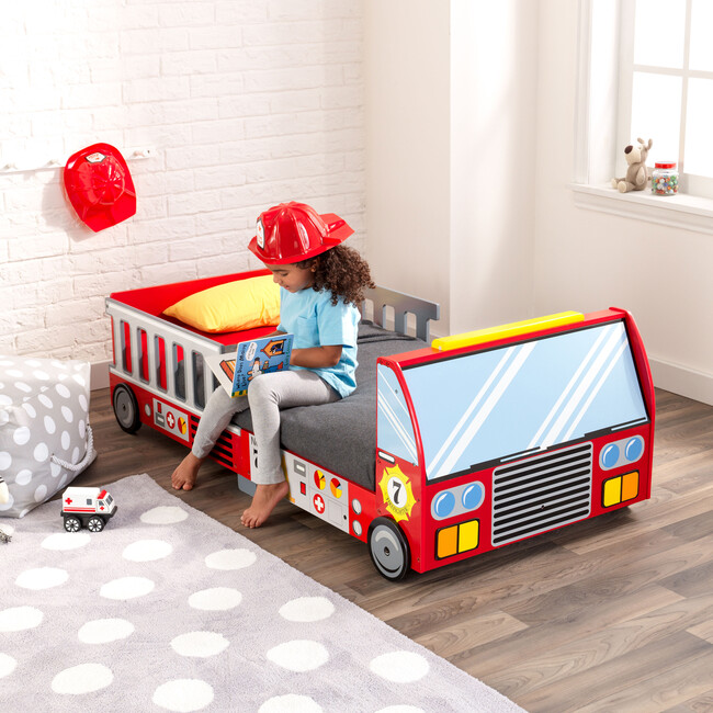 Firetruck Toddler Bed