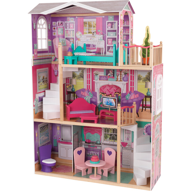 Elegant 18 In Doll Manor - KidKraft Dollhouses & Accessories | Maisonette