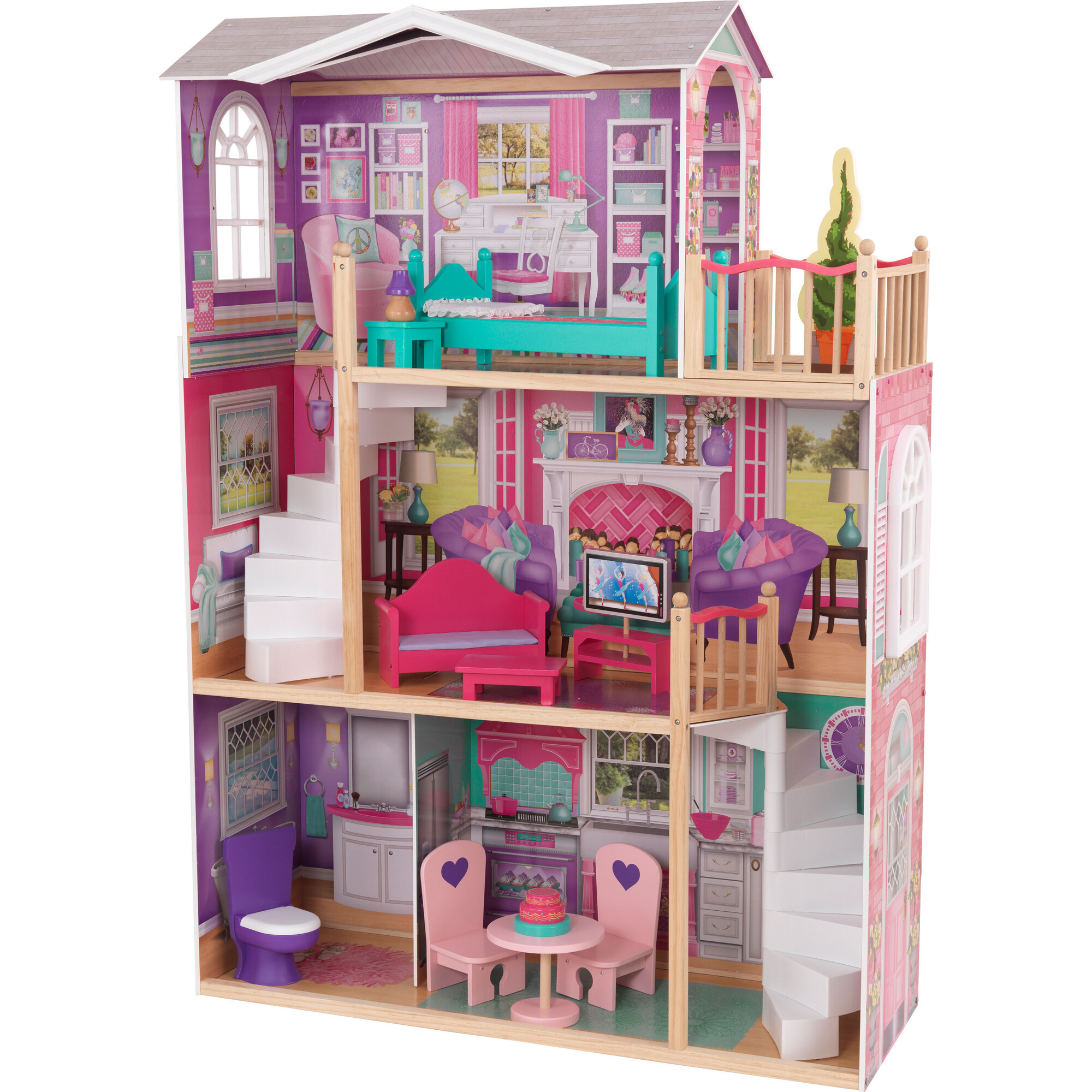 Elegant 18 In Doll Manor - KidKraft Dollhouses & Accessories