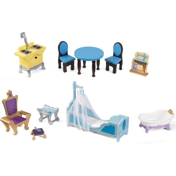 Disney princess dollhouse sales furniture