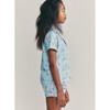 x Love Shack Fancy Rosa Beaux Rosie PJ Set, Sky Sunrise - Pajamas - 4