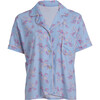 x Love Shack Fancy Rosa Beaux Rosie PJ Set, Sky Sunrise - Pajamas - 6