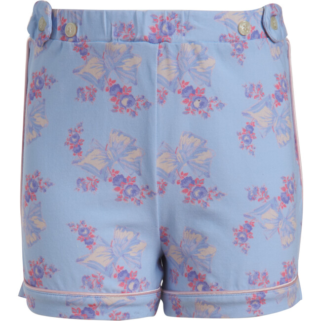 x Love Shack Fancy Rosa Beaux Rosie PJ Set, Sky Sunrise - Pajamas - 7
