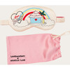 x Love Shack Fancy Eyemask, Pink Sherbert - Eye Masks - 3