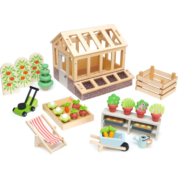 Greenhouse and Garden Set - Tender Leaf Toys Dollhouses & Accessories | Maisonette