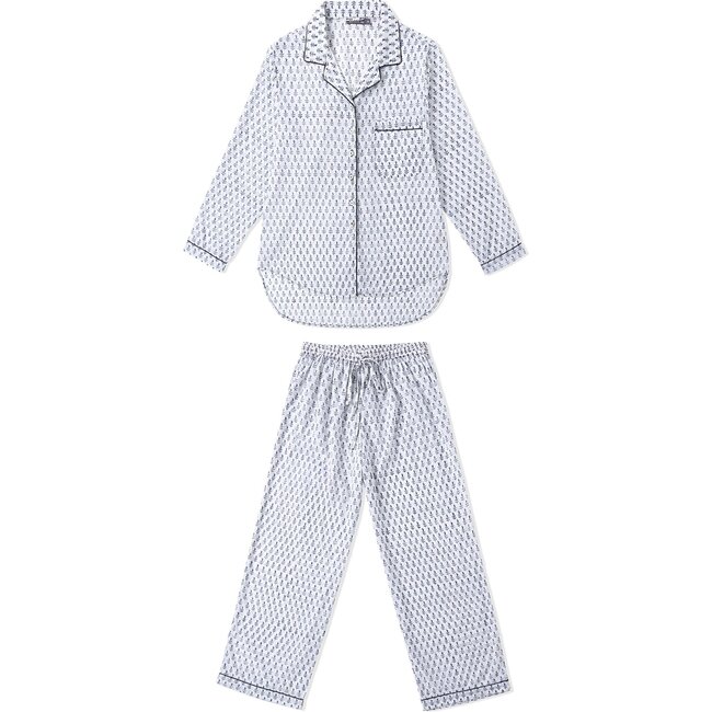 Block-Printed Men's Loungewear Gift Set, Fort