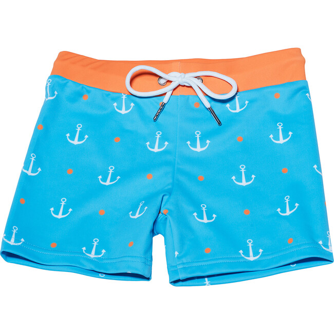 Kids Kiawah blú Brief, Blue - Swim Trunks - 1