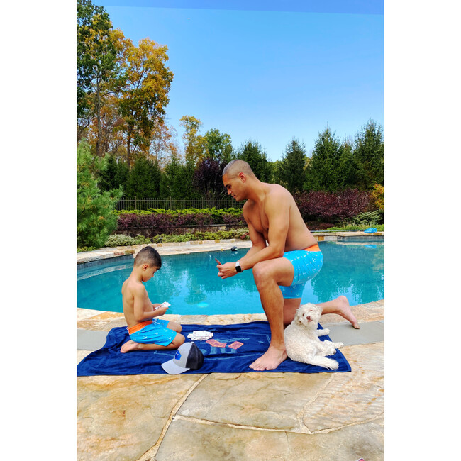 Kids Kiawah blú Brief, Blue - Swim Trunks - 6