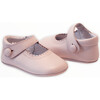 Leather Mary Jane Crib Shoe, Pink - Mary Janes - 3