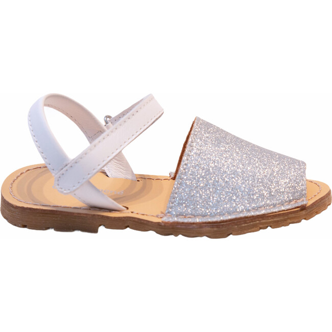 Leather Menorquina Sandals, Glitter - Sandals - 3