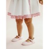Canvas Mary Jane, Pink with Gingham Details - Mary Janes - 4