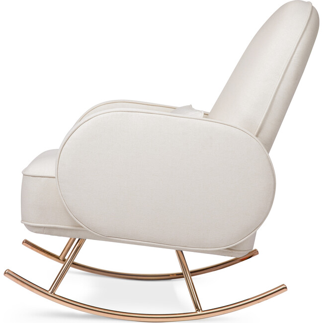 Compass Rocker, Cream - Nursery Chairs - 6