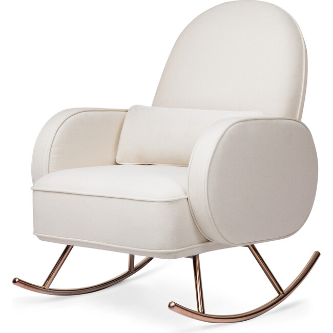 Compass Rocker, Cream - Nursery Chairs - 8