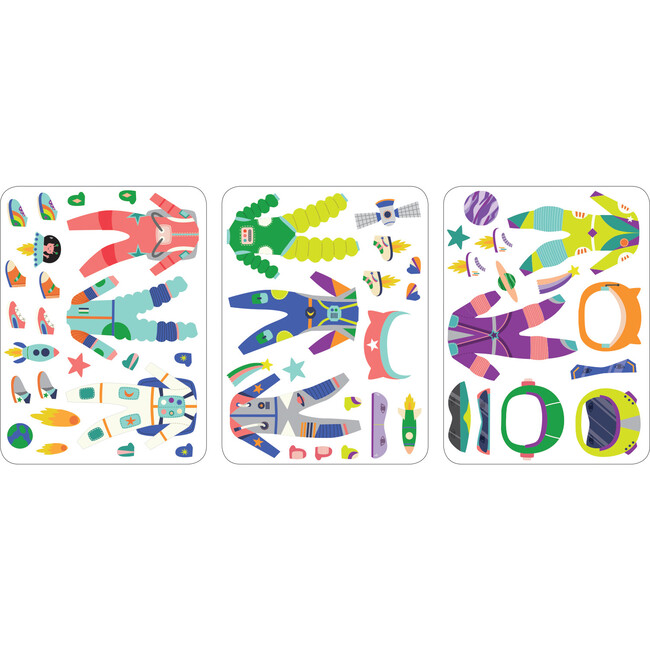 Space Cat: Magnetic Build-It: Mix & Match Magnetic Parts! - Blocks - 3