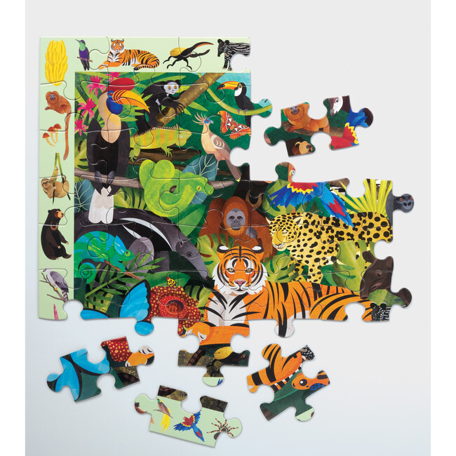 Rainforest: Search & Find Puzzles 64 Pieces - Puzzles - 2