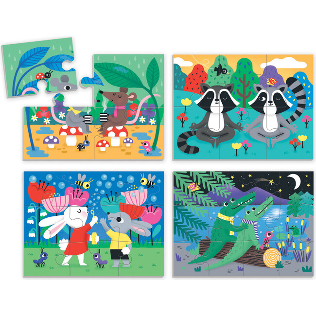 Mindfulness: 4-In-a-Box Progressive Puzzles - Puzzles - 6