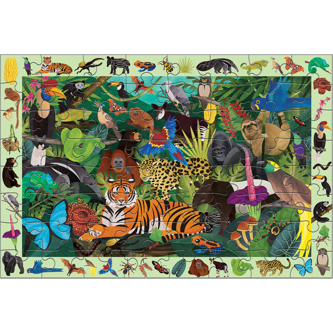 Rainforest: Search & Find Puzzles 64 Pieces - Puzzles - 3