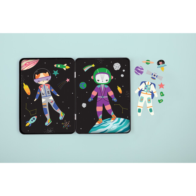 Space Cat: Magnetic Build-It: Mix & Match Magnetic Parts! - Blocks - 5