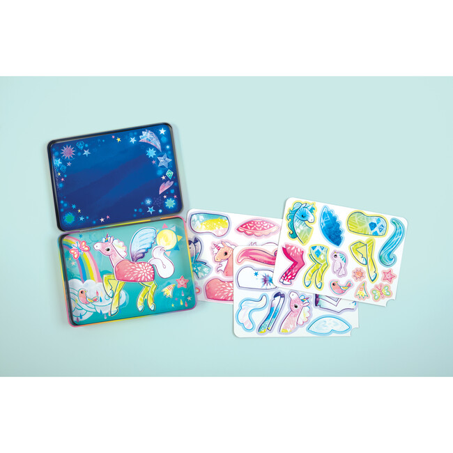 Unicorn Magic: Magnetic Build-It: Mix & Match Magnetic Parts! - Blocks - 5