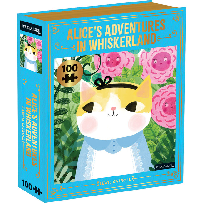 Alice’s Adventures in Whiskerland: Bookish Cats 100-Piece Puzzles - Puzzles - 1