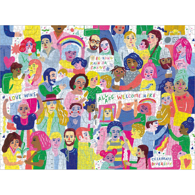 All Are Welcome Here!: 1000 Piece Family Puzzles - Puzzles - 3
