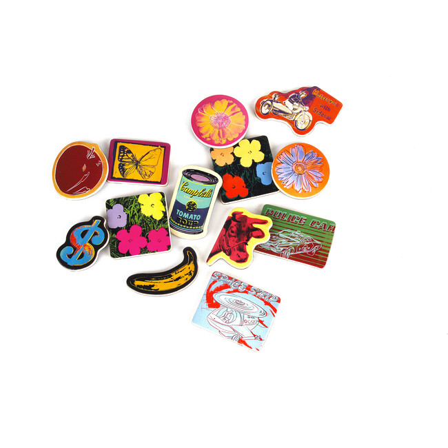 Andy Warhol: Wooden Magnet Sets - Blocks - 3